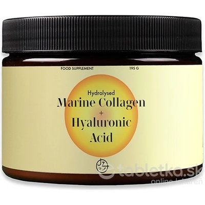 Jeme zdravo Hydrolyzovaný rybí kolagen s kyselinou hyaluranovou a vitamínmi C a E mango 195 g