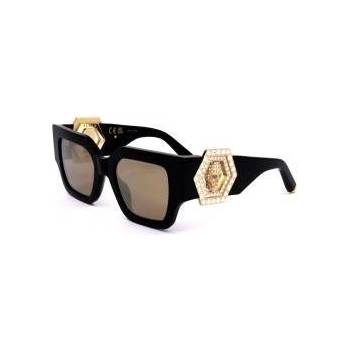 Philipp Plein Дамски слънчеви очила philipp plein spp103s shiny grey gold