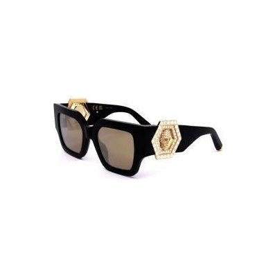 Philipp Plein Дамски слънчеви очила philipp plein spp103s shiny grey gold