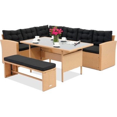Garden Point Latina Garden Point бежови градински мебели от техноратан (GAP1395)