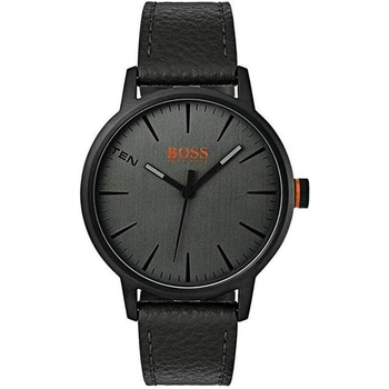 HUGO BOSS Orange Copenhagen Watch 1550055 - луксозен аналогов часовник с кожена каишка (черен)