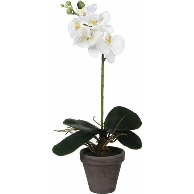 Umelá rastlina Ľalia, 48 cm, biela, 949832