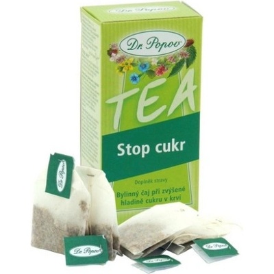Dr.Popov čaj Stop cukr 20 x 1,5 g