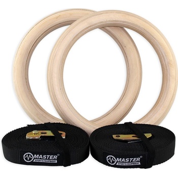 Master dřevěné gymnastické kruhy 23 cm