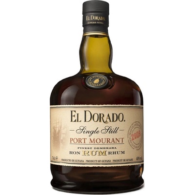 El Dorado Single Still Port Mourant 2009 40% 0,7 l (holá láhev)