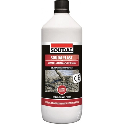 Přísada super plastifikační Soudal Soudaplast – 1 l