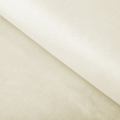 Zamatová látka Velvet Prémium SVP-003 Smotanová - šírka 280 cm