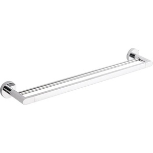 Mexen Tiber двойна закачалка за кърпи, хром - 7050525-00 (7050525-00)