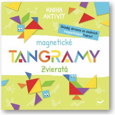 Kniha aktivít magnetické TANGRAMY Zvieratá