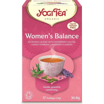 Yogi Tea Bio Rovnováha ženy 17 x 1,8 g