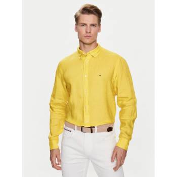 Tommy Hilfiger pánska košeľa žltá (ZGS)
