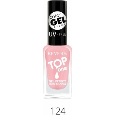 Lak na nety s gelovým efektem č. 124 Top One Revers