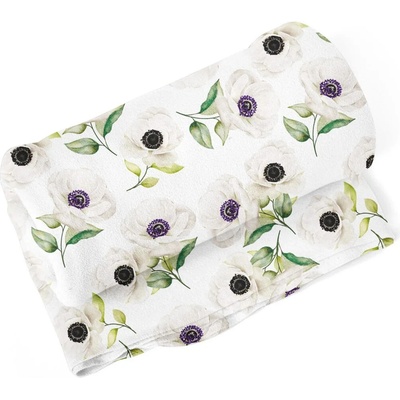 Sablio Deka Bílé sasanky 190x140