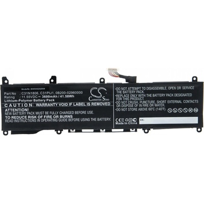 VHBW Батерия за Asus VivoBook S13 S330UN / X330FA, C31N1806, 3600 mAh (888202084)