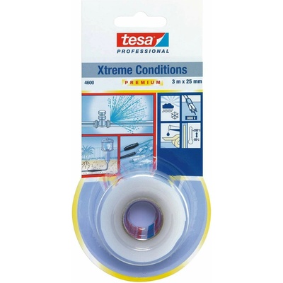 Tesa Premium Professional Xtreme Conditions 04600-00000-00 tesniaca páska 3 m x 25 mm priehľadná 1 ks