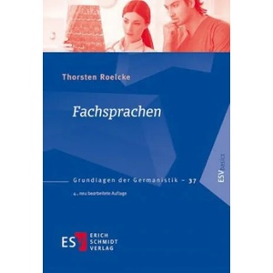 Fachsprachen | Thorsten Roelcke (ISBN: 9783503188024)
