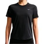 Nike Дамска тениска Nike Women's Swift Dri-Fit Top S/S Standard Running shirt - Black / Reflective Silver (916-7768-0212)