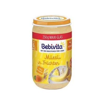 Bebivita Био каша Bebivita, Плодове с мюсли, 250гр, 4018852029243