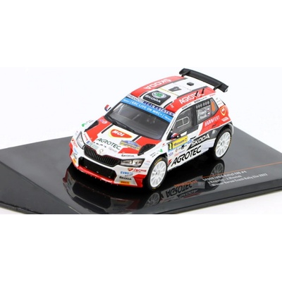 IXO Škoda Fabia Rally2 EVO 4 J. Kopecký J. Hloušek Winner Barum Czech Rally Zlín 2022 1:43