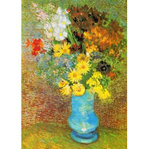 Enjoy - Puzzle Vincent Van Gogh: Vase with Daisies and Anemones - 1 000 piese