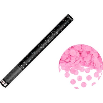 PartyDeco Vystreľovacie konfety zlaté 60 cm