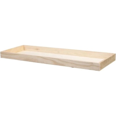 Drevený podnos - rám na machové obrazy obdĺžnik 50x17cm