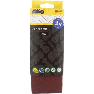 Magg Brusný pás 75x533mm A120 - 3ks