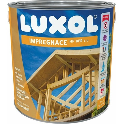 Luxol Impregnačný náter HP BPR 2.0, bezfarebný, 2,5 l, 5930895