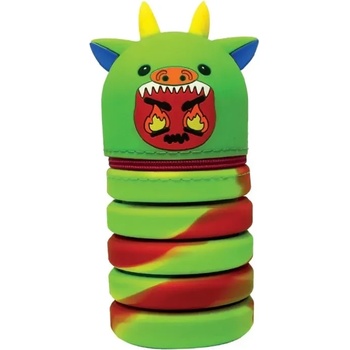 Mitama Гумен несесер mitama extendable, разтягащ се, зелена крава