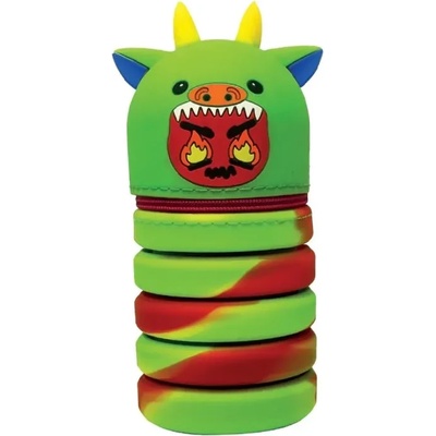 Mitama Гумен несесер mitama extendable, разтягащ се, зелена крава