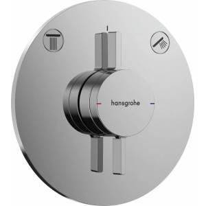 Hansgrohe Вграден смесител за душ Hansgrohe DuoTurn S с 2 функции (75418000)