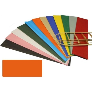 Krick Modelltechnik Крик обвивна хартия оранжева 18g/m2 51x76cm (2)