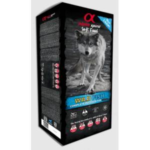 Alpha Spirit ONLY FISH SEMI-MOIST Copmplete - Полу-суха храна за кучета от всички породи Монно-протеинова РИБА 9 кг (45х200гр) 30092