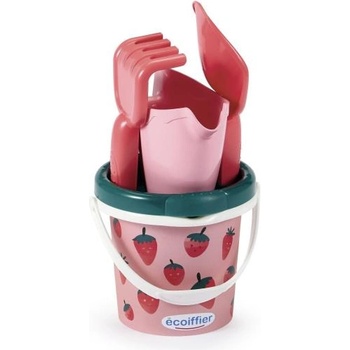 Ecoiffier Кофичка Ягодка с лейка и аксесоари, 12 см