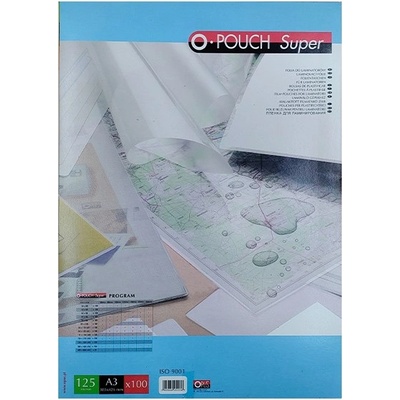 OPUS Ламиниращо фолио OPUS A/3 303x426mm 125 микрона гланц 100/доб FN64 (FN64)