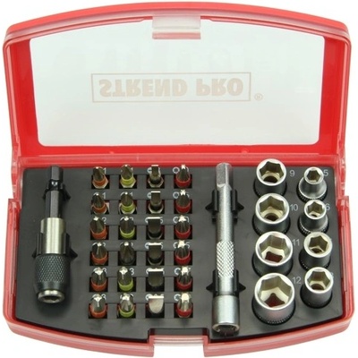 SLOVAKIA Trend 112-2250280 nástrčné hlavice 1/4" a bity 1/4", s predĺžením, sada 34 dielov ~