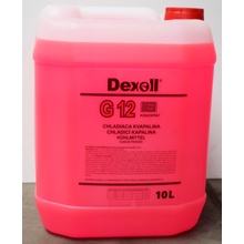 Dexoll Antifreeze G12 - červený 10 l