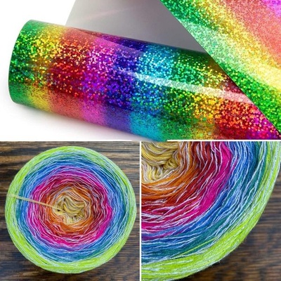 Příze Čarovné klbko (4n) 1000m Rainbow I. GLITZ