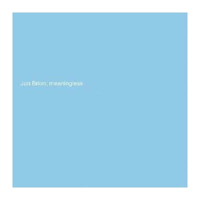 Jon Brion - Meaningless CLR LP