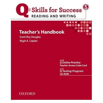 Q: Skills for Success R & W 5 Teacher´s Book