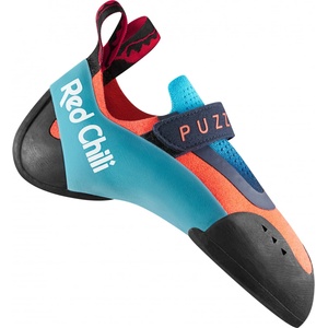 Red Chili Детски обувки с велкро Red Chili Kid's Puzzle Climbing shoes - Neon Coral - размер 35, 5 (EU) (301-0651-0116)
