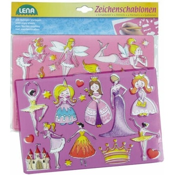 Lena Kresliace šablóny Princezny a baletky