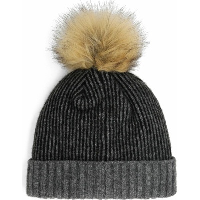 Spyder W Plait Pom Hat black