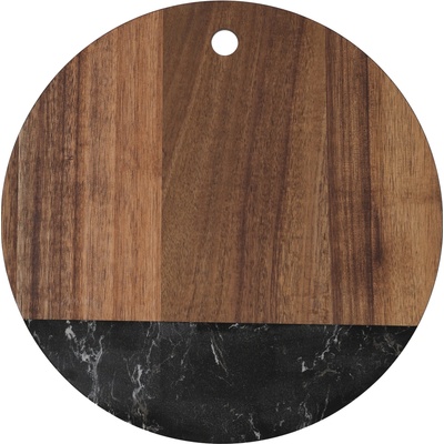 SILVERCREST Kuchyňské prkénko (kulaté tmavé)