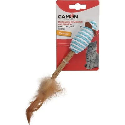 Camon Играчка за котка мишка с мататаби 14см (ag113)