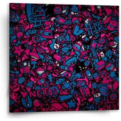 Sablio Obraz Kreslené obrázky - 50x50 cm