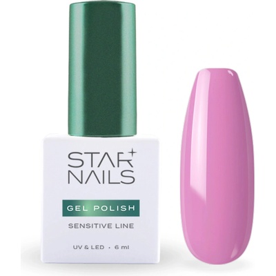 Polish Sensitive Line Uv Led gel Simus fialkovo ružový gél lak 616 6 ml