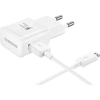 Samsung Зарядно SAMSUNG EP-TA20EWE, 1хUSB, с кабел EP-DG925UWE, MICRO USB, 2A, bulk, бял (EP-TA20EWE EP-DG925UWE)