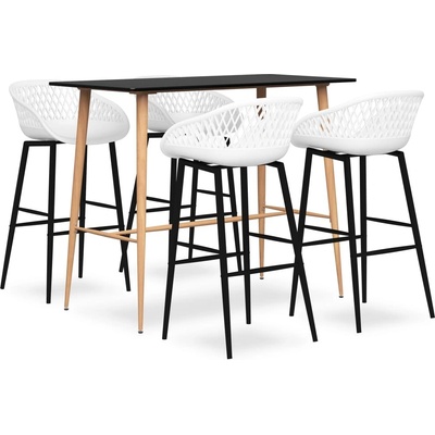 5dílný barový set černobílý – Zboží Mobilmania