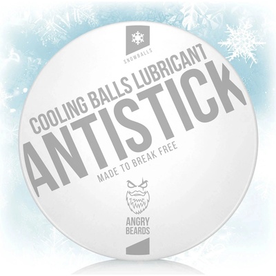 Angry Beards Antistick Snowballs Chladivý lubrikant na gule 55 g